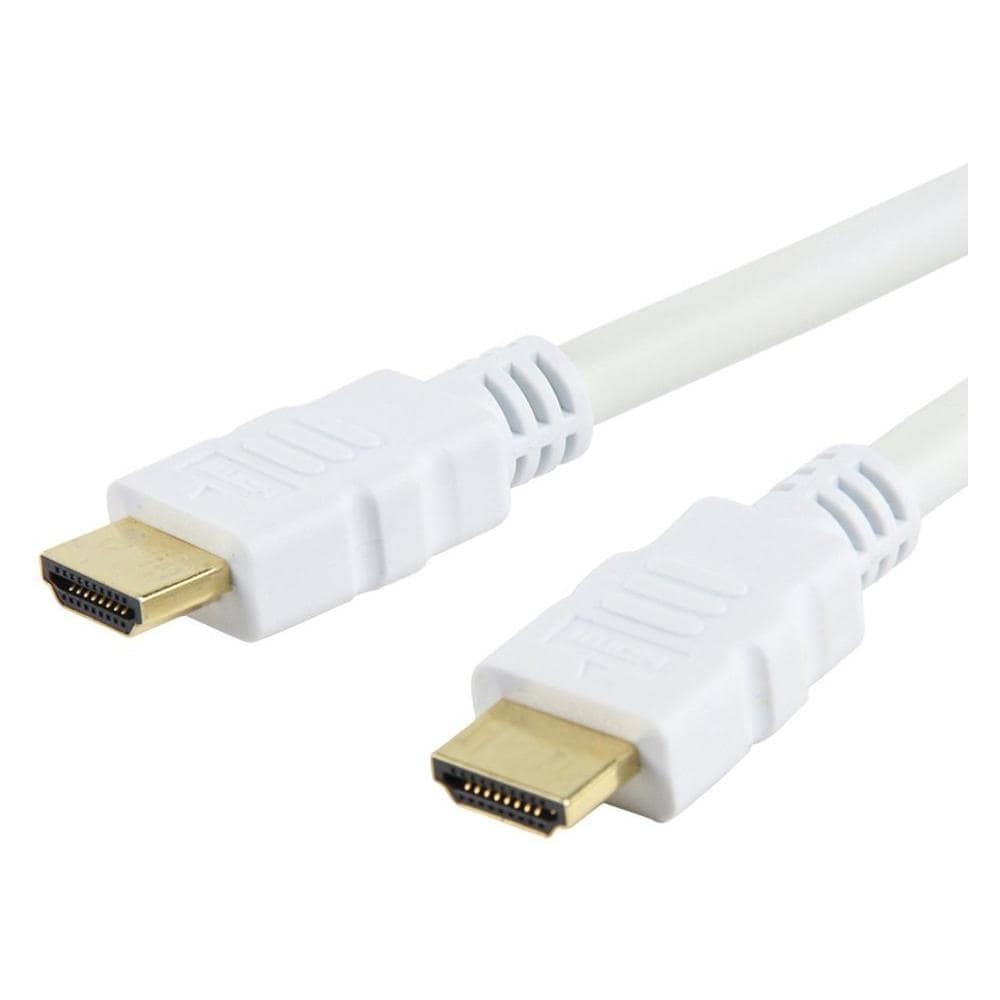 ICOC HDMI-4-050WH - Cavo HDMI High Speed con Ethernet A / A M / M 5 m Bianco - Foto 1