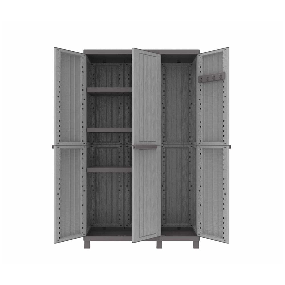 Armadio C-Wood 102a Armadio 3 ante e 3 ripiani L102 x P39 x H170 - Foto 2