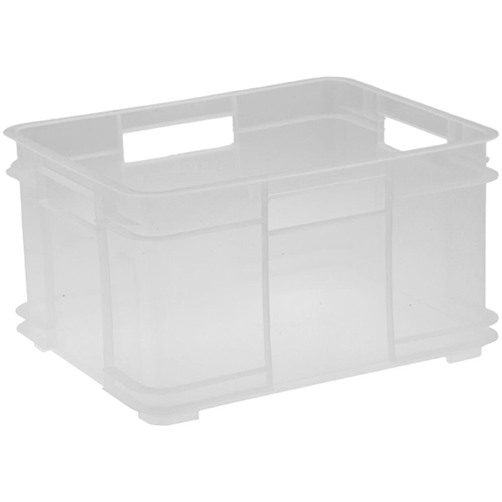 Box Euro Polipropilene Xl Lt28 Trasparente Contenitori Sistemazione Casa - Foto 1