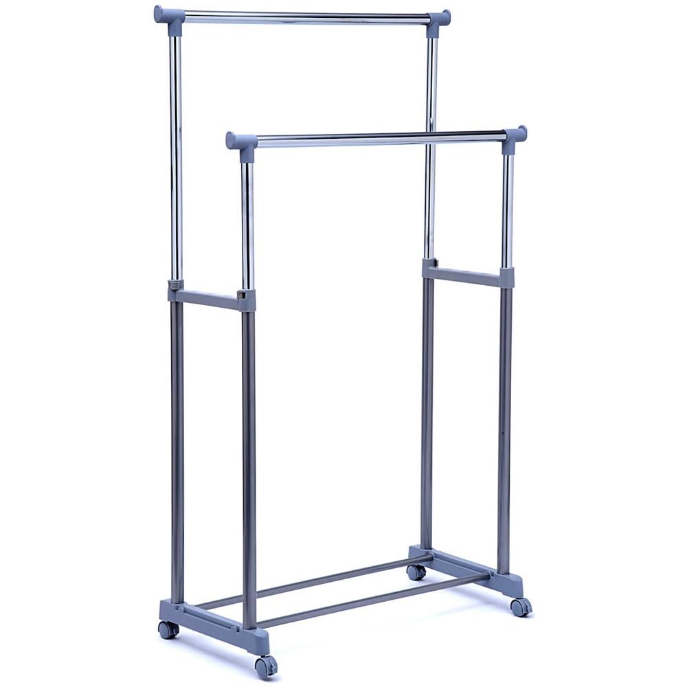 Stender Doppio In Metallo Cromato Portata 30kg Ac9002-gr - Foto 1