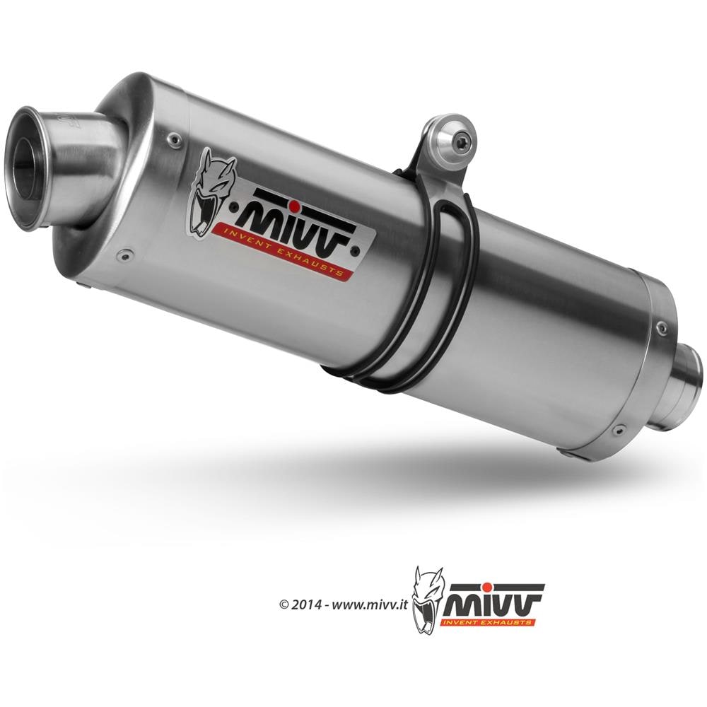 Silenziatore H. 026. lx1 Oval Inox Honda Cbf 600 2004 > 2010 - Foto 1