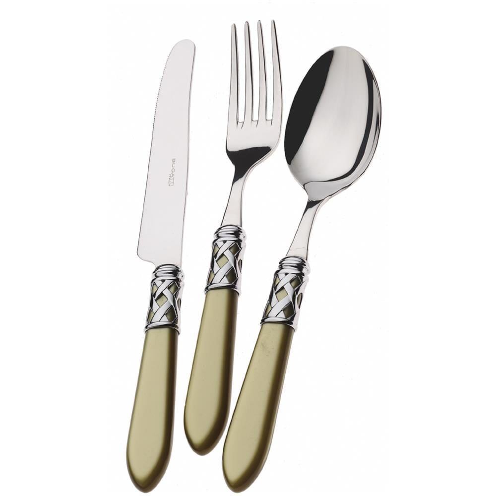 Servizio Posate 24 Pz. ""aladdin"" Verde Certosa - Foto 1