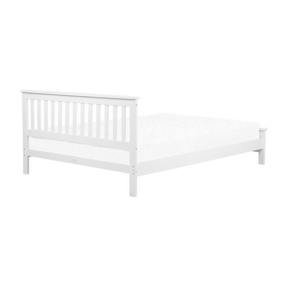 Letto A Doghe In Legno Con Rete 180 X 200 Cm Mayenne - Foto 2