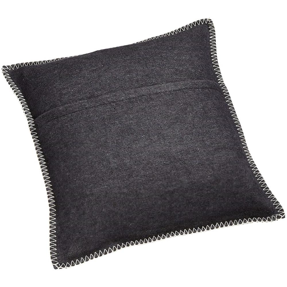 87689855 Sylt Uni - Federa Con Cucitura Decorativa, 50 X 50 Cm - Foto 2