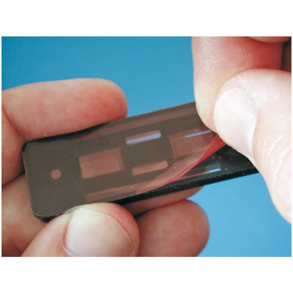 35102n Pla Porta-targhette Adesivo Per Quadro 17x30mm Colore Nero - 35102n - Foto 1