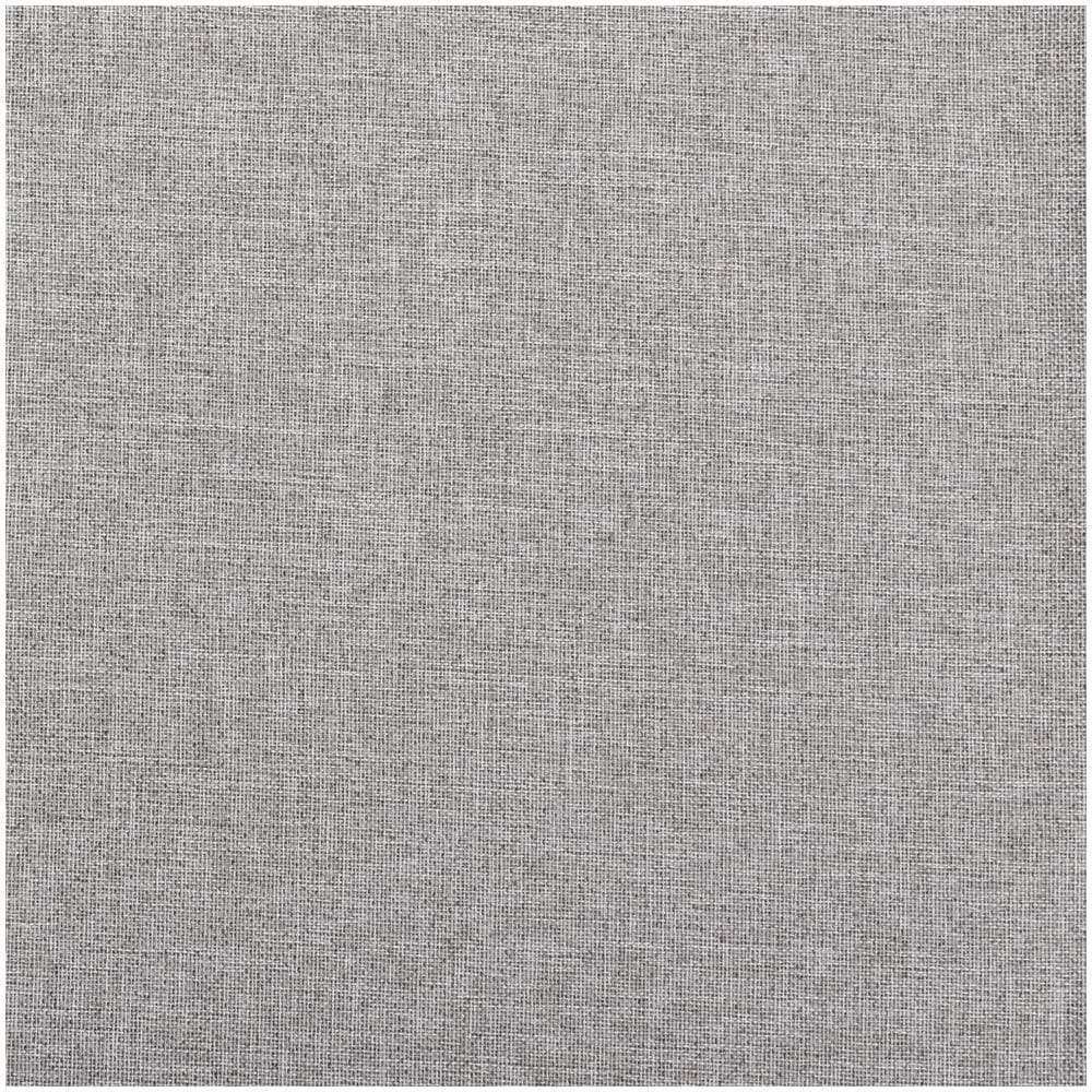 Tende Oscuranti Effetto Lino Con Occhielli 2pz Grigio 290x245cm - Foto 3