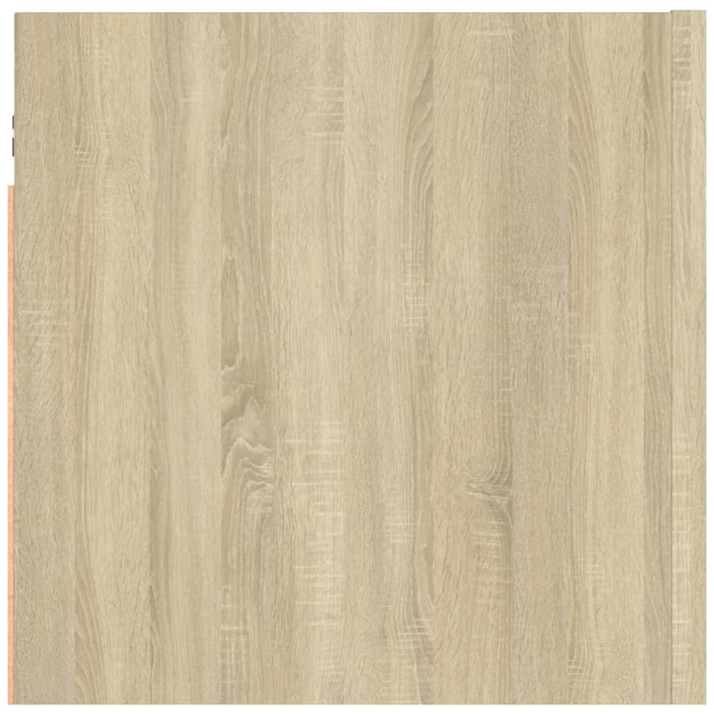 Comodino Rovere Sonoma 30,5x30x30 cm in Truciolato - Foto 2