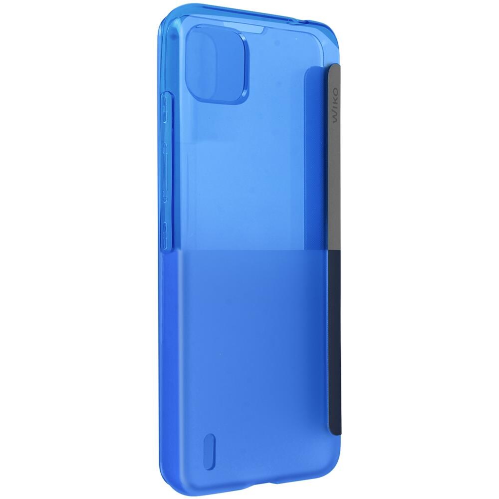 Custodia Wiko Y62 E Y62 Plus Finestra Intelligente Wiko Easy Folio Night Blue - Foto 2