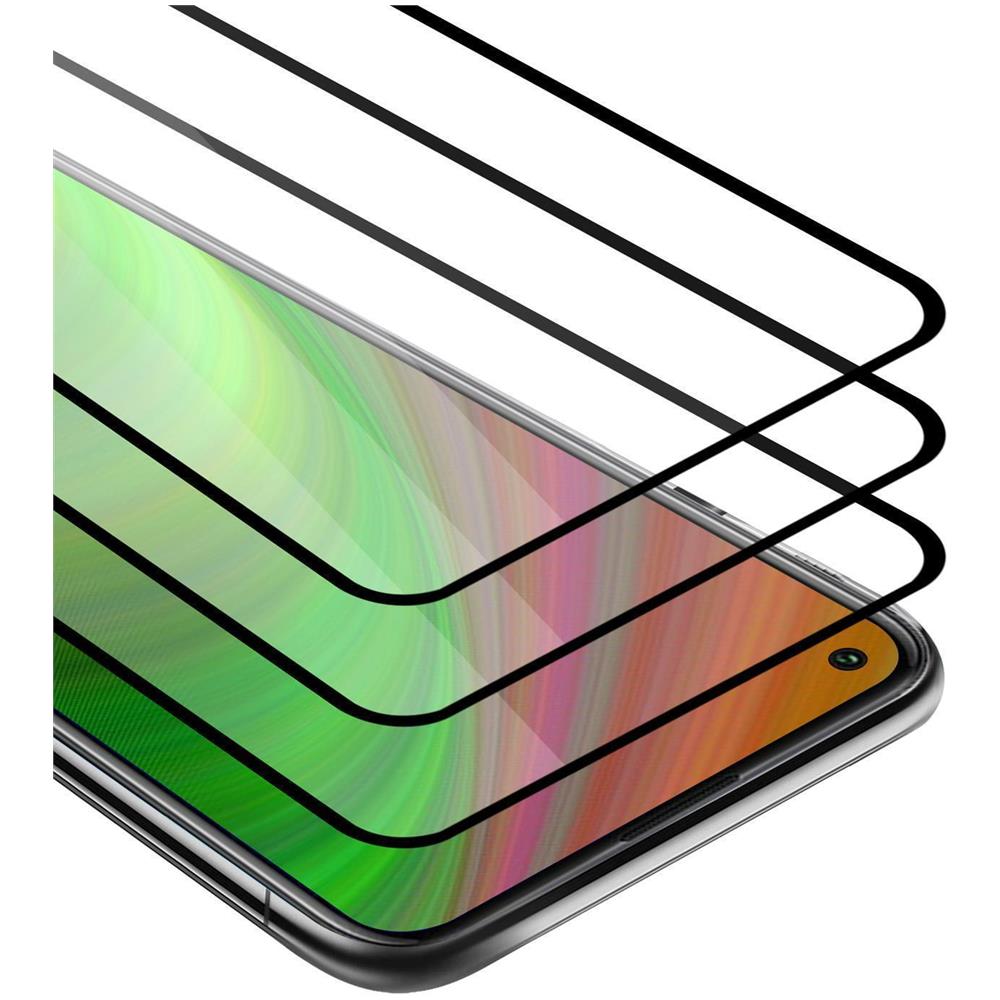 3x Pellicola Armatura A Schermo Intero Compatibile Con Xiaomi Mi 10t / 10t Pro In Trasparente Con Nero - 3x Vetro Temperato (tempered) Di Protezione Del Display In Durezza 9h Con 3d Touch - Foto 1