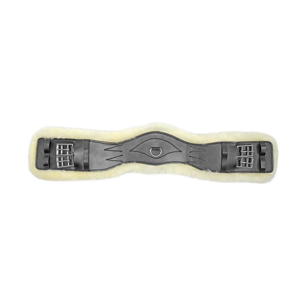 Sottopancia Da Dressage Sagomato Gisele Con Interno In Montone Rimovibili Elastici E Fibbie Inox 75 Cm - Foto 1