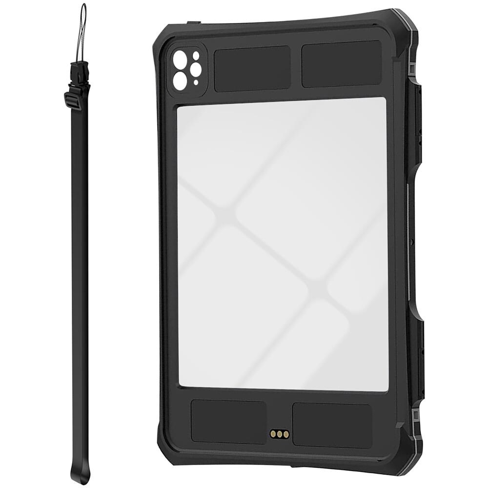 Cover Waterproof Per Ipad Pro 11 2020, 11 2021 E 11 M2 2022 Redpepper Bordo Nero - Foto 2