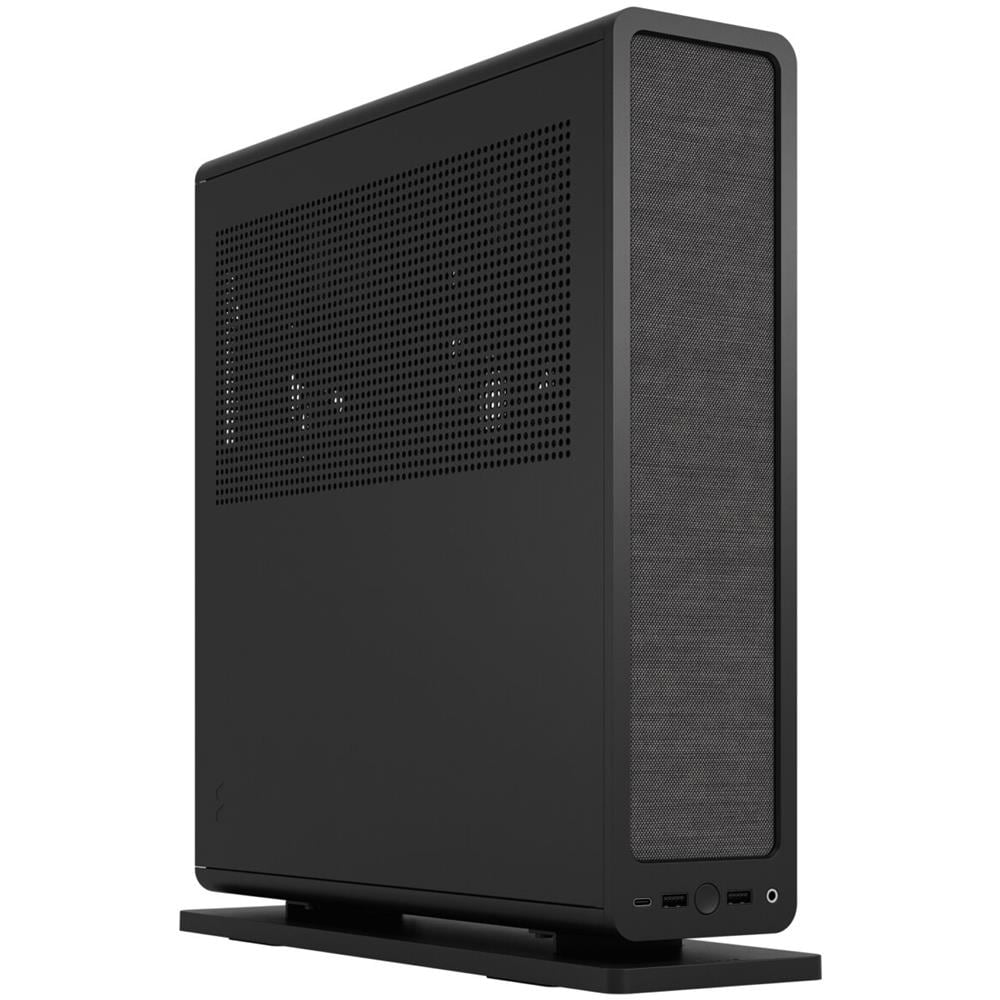 Custodia da gioco per PC Fractal Design Ridge PCIe 4.0 nera SFF Mini-ITX - Foto 1