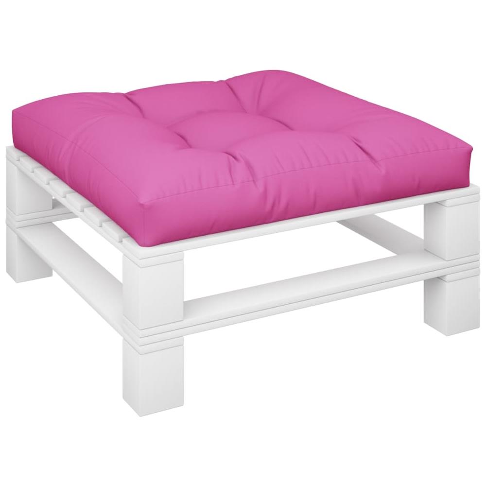Cuscino Per Pallet Rosa 70x70x12 Cm In Tessuto - Foto 3