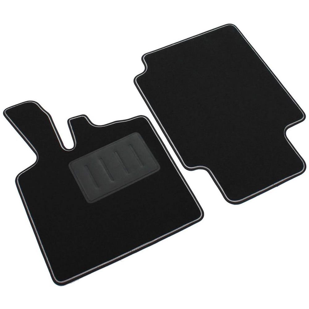 Set 4 Tappetini Auto Smart Fortwo W450 Dal 1998-2007, Coupã¨ E Cabriolet Moquette Neri Antiscivolo Sprint04200 - Foto 1