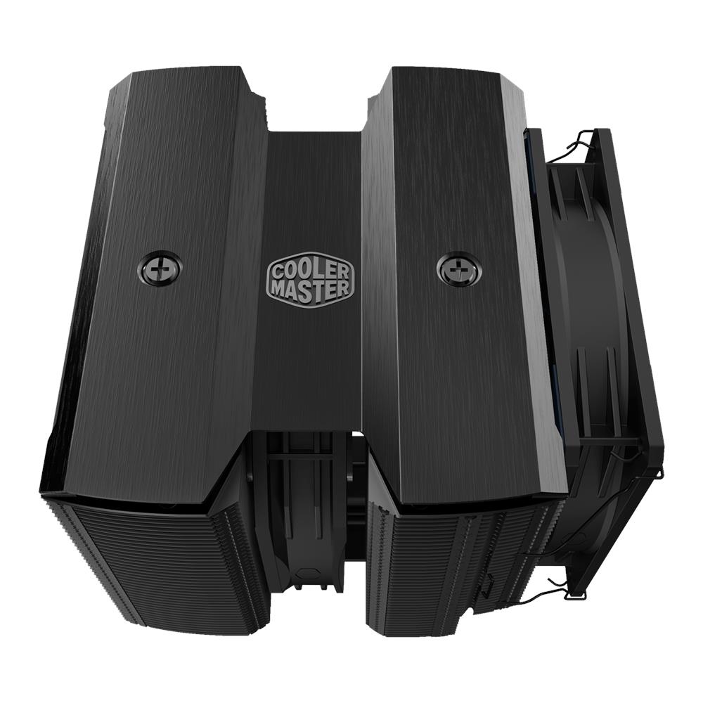 Master MasterAir MA824 Stealth Processore Raffreddatore D'Aria 120/135 mm Nero - Foto 2