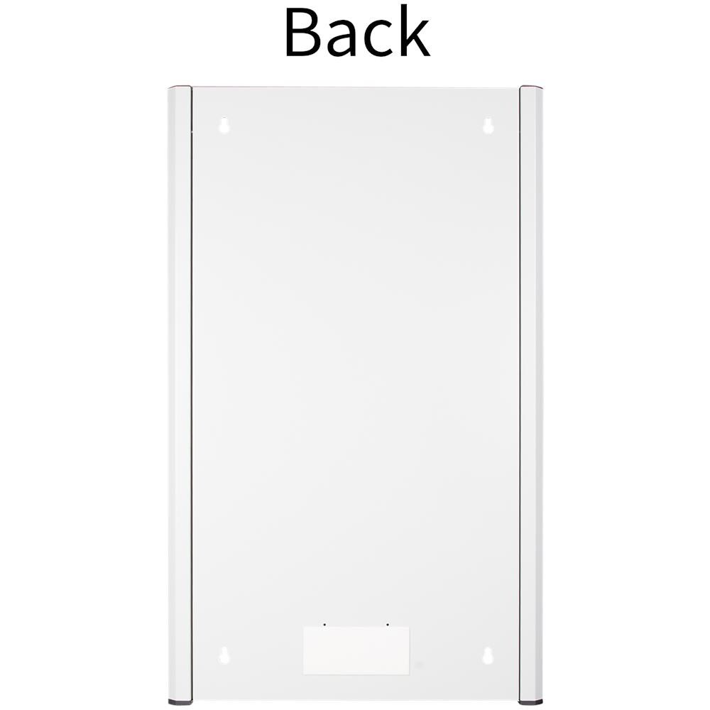 Armadio Rack 19'' RWP20U56WH a muro 20 unità sezione unica prof 600mm Colore Bianco - Foto 5