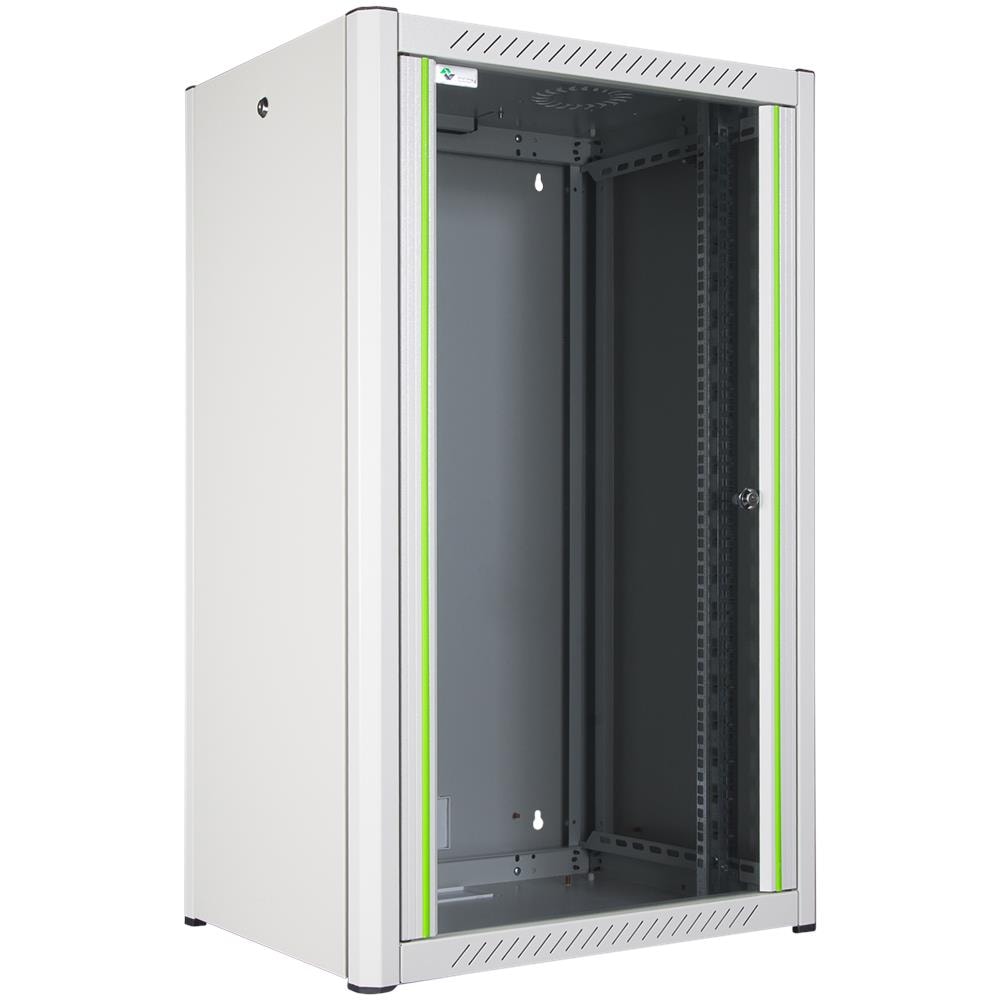 Armadio Rack 19'' RWP20U56WH a muro 20 unità sezione unica prof 600mm Colore Bianco - Foto 1