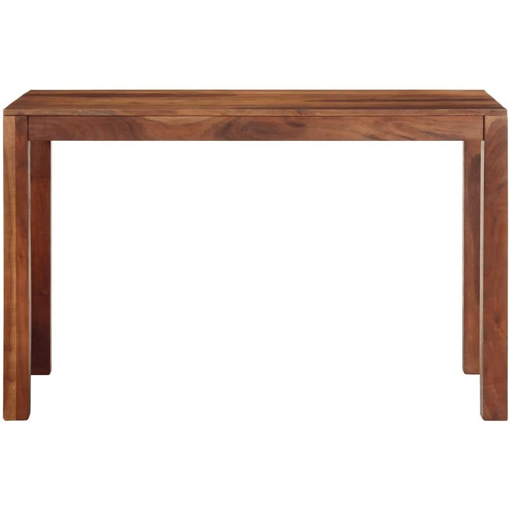 Tavolo da Pranzo 120x60x76 cm in Legno Massello di Acacia - Foto 2