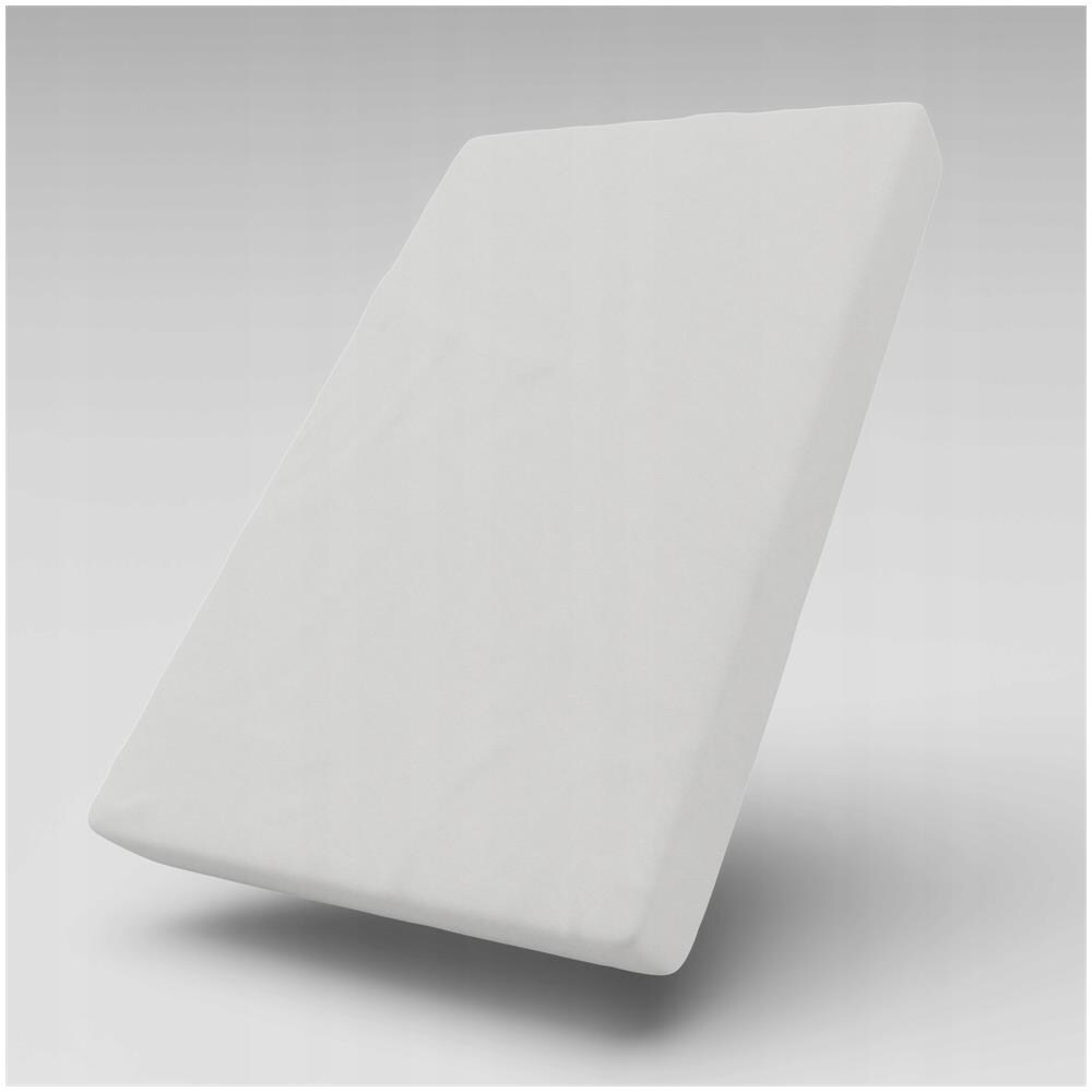 Lenzuolo in jersey 140x200 grigio chiaro - Elastico - Morbido - Alta qualità - Comodo da usare - Foto 1