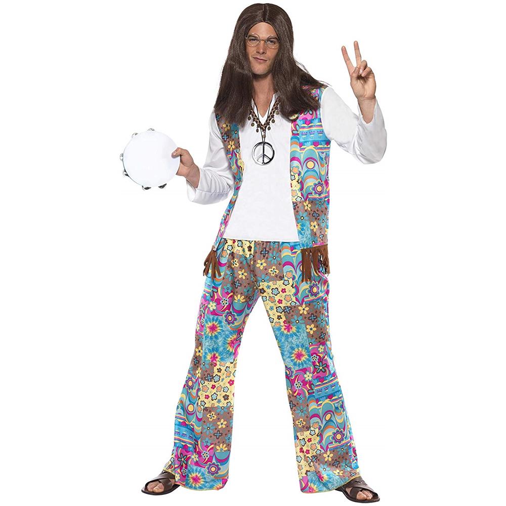 Completo Hippy Anni '70 Uomo Medium - Foto 5