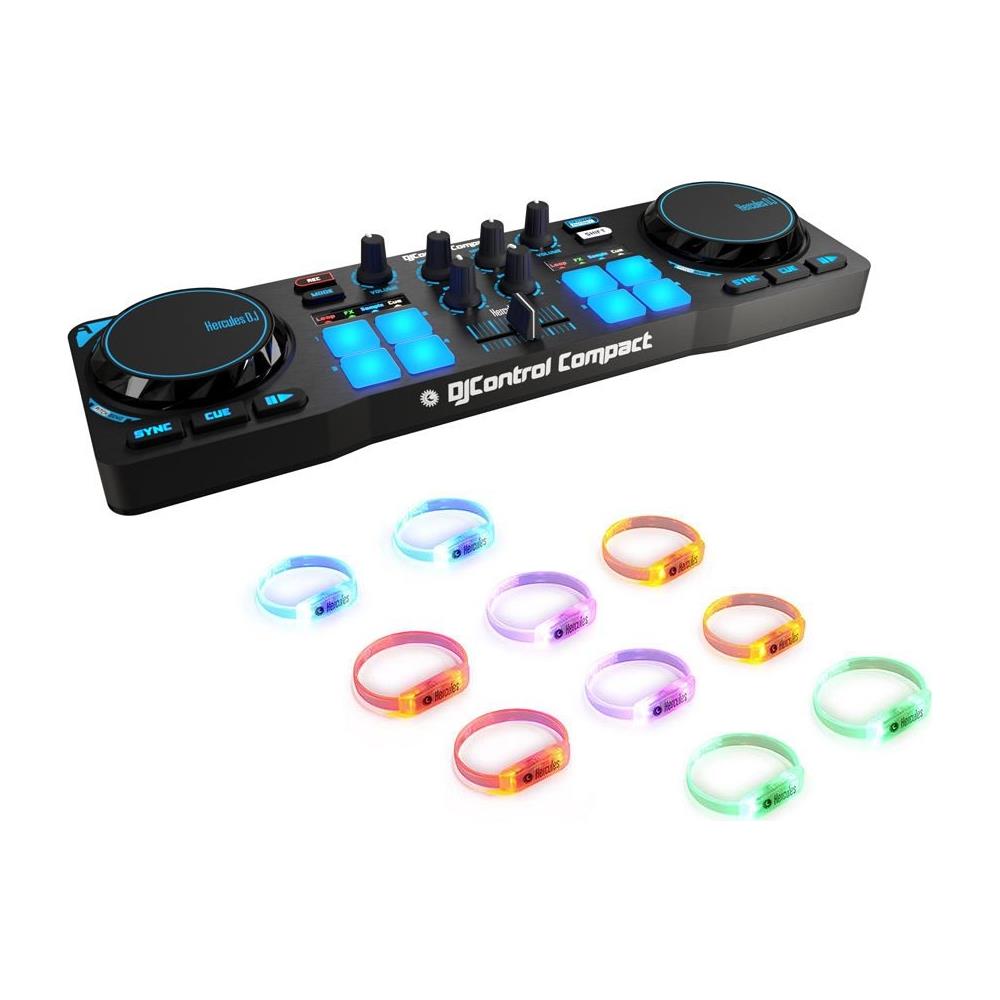 Dj Party Starter Kit Consolle per DJ + 10 Braccialetti Luminosi - Foto 1