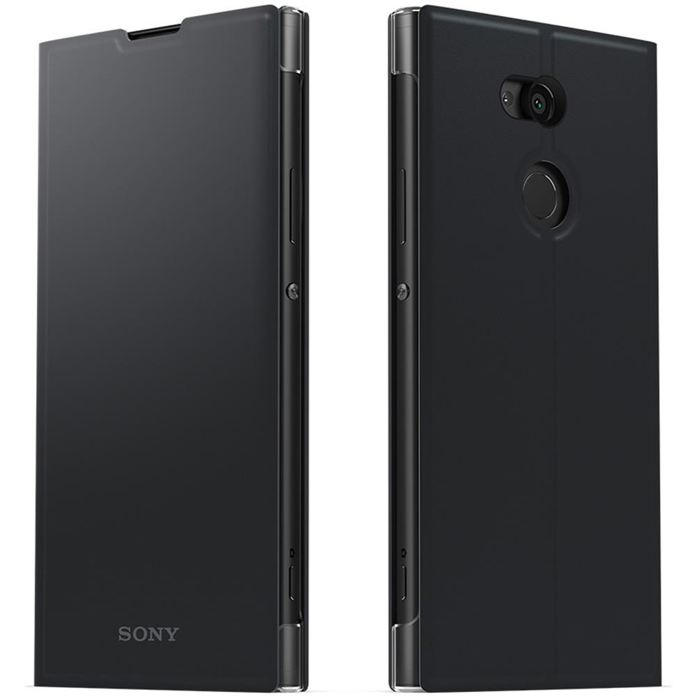Custodia Xperia Xa2 Ultra Originale Sportellino Sony Style Cover Stand Nero - Foto 9