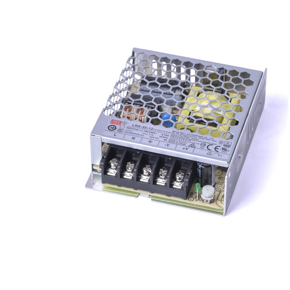 King-led Meanwell Alimentatore Meanwell Ac / dc Modello Lrs-35-12 Da 35w 12v Trasformatore Switching Non Impermeabile Ip20 Per Led - Foto 1