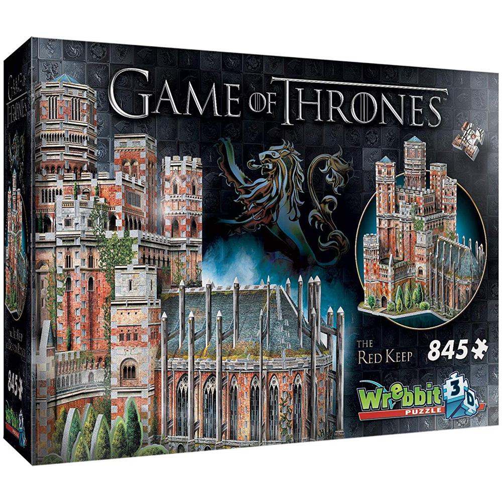 W3d-2017 - Game Of Thrones - 3d Puzzle 845 Pz - The Red Keep - Foto 1