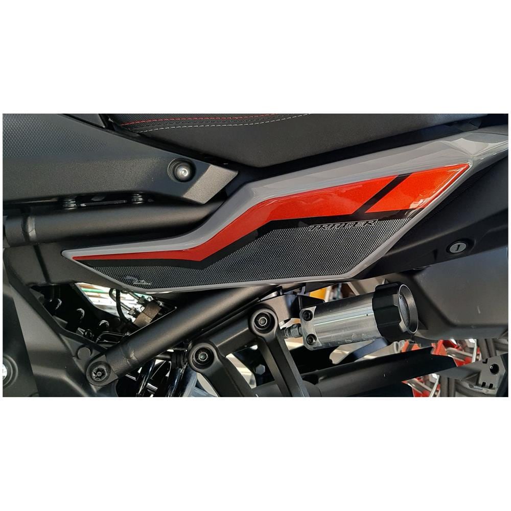 Adesivi 3d Protezioni Laterali Compatibili Con Yamaha Tracer 900gt 2019 Red - Foto 2