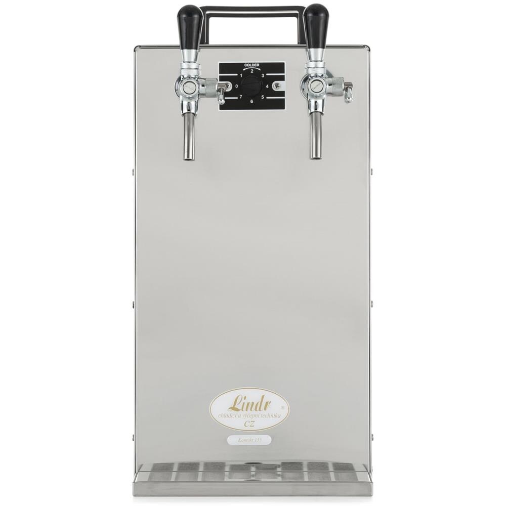 Spillatore Birra Kontakt 155 - Green Line Dry Cooler A 2 Linee In Acciaio Inox, 160 Litri / h - Foto 2