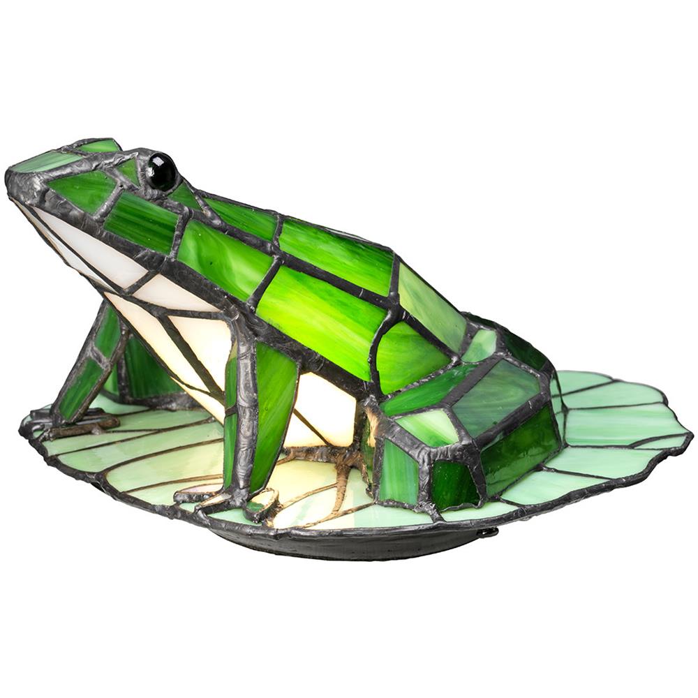 Lampada Tiffany Frog, Bronzo Vintage, G9 - Foto 1