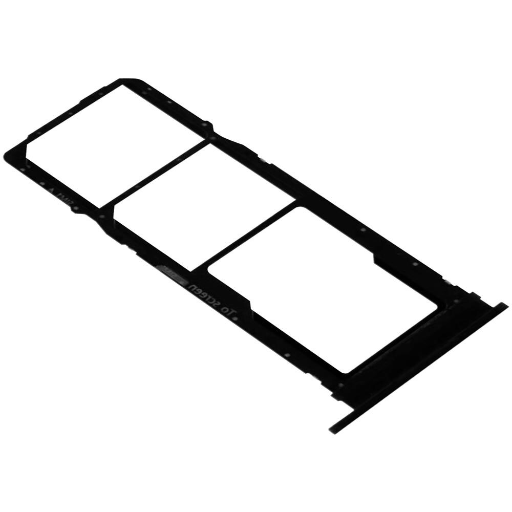 Slot Sostitutivo Scheda Honor 7c 2x Nano Sim E Micro Sd Nero - Foto 2