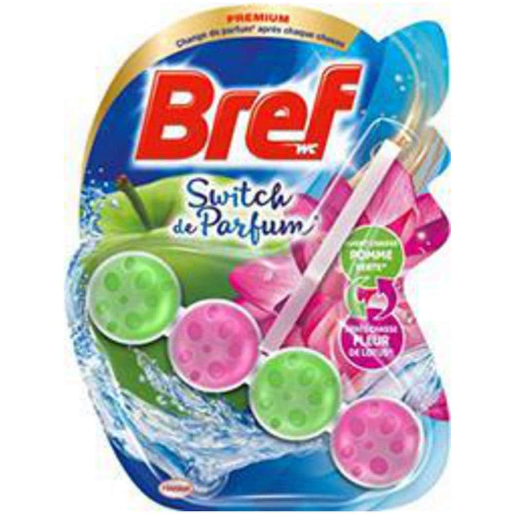 Wc - Bloc Wc Switch De Parfum Pomme Verte-fleur De Lotus Le Bloc De 50g - Foto 1