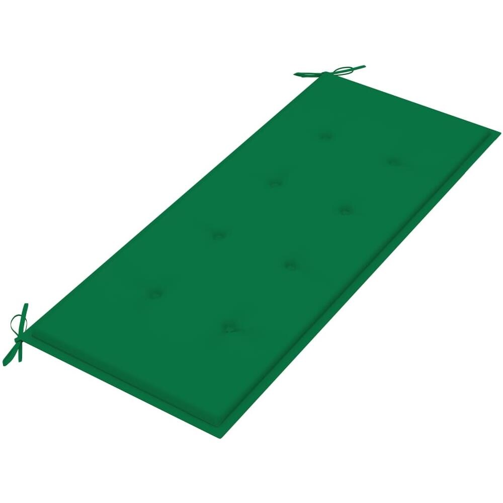 Panca da Giardino con Cuscino 120 cm in Massello di Acacia - Foto 9