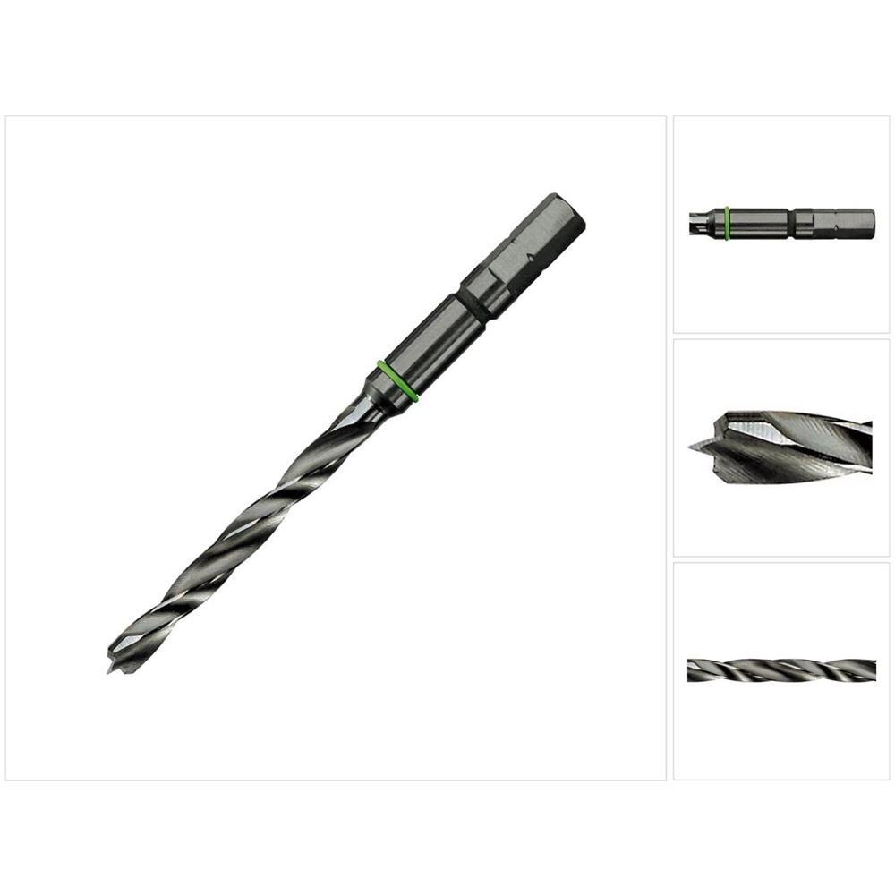 Centrotec Punte Elicoidali Per Legno D 5 Ce / w (492514)  - Foto 1