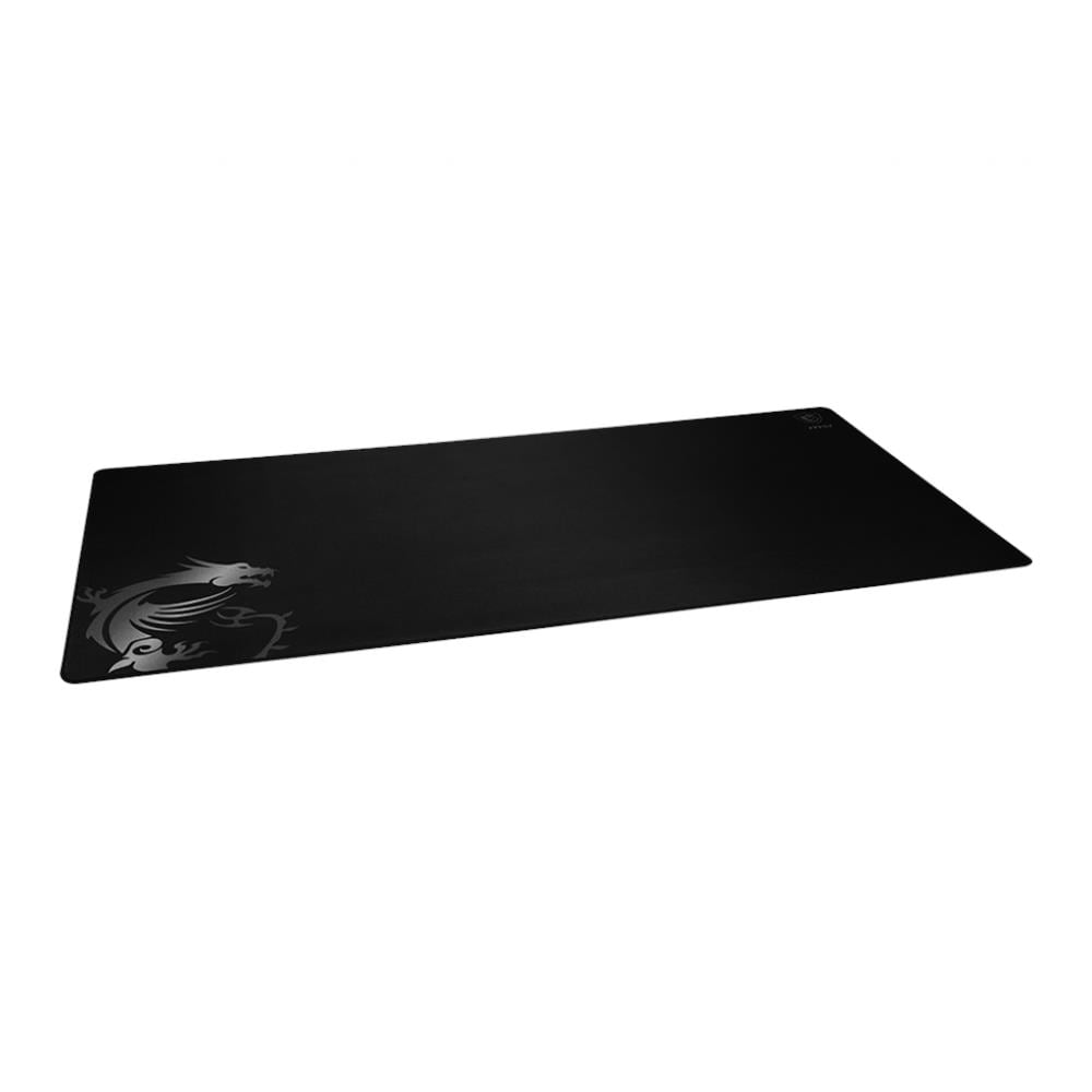 Mouse Pad Gaming Agility GD80 1200 x 600 mm con Base Antiscivolo - Nero / Bianco - Foto 2