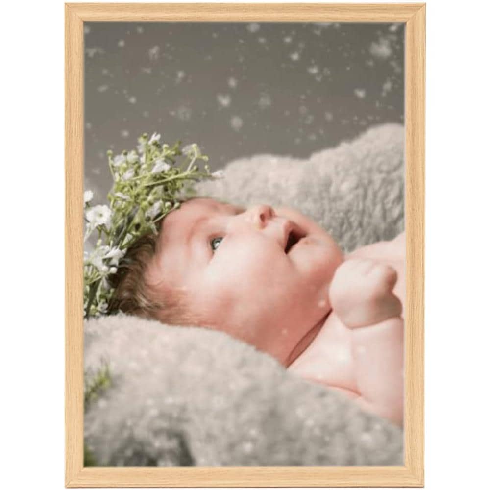 Cornici Foto Collage 5 pz per Tavolo Rovere Chiaro 13x18 cm - Foto 3