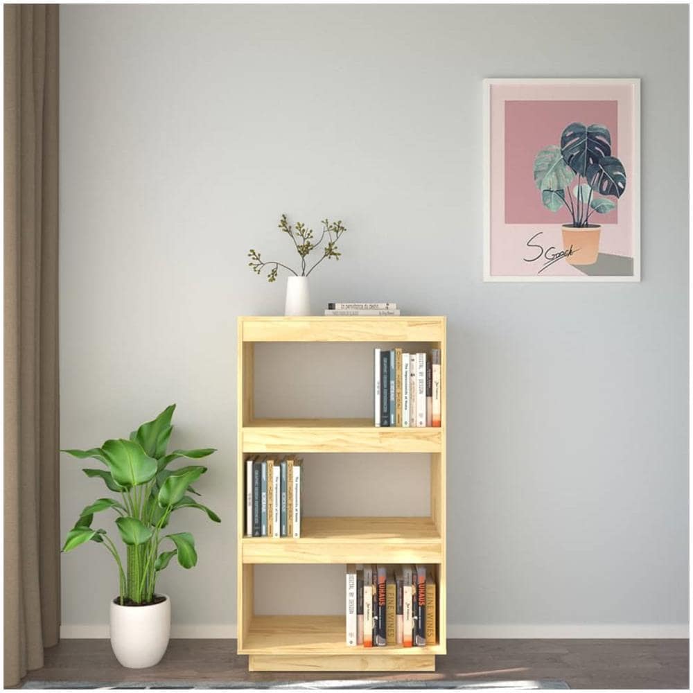Libreria /Divisorio 60x35x103 cm in Legno Massello di Pino - Foto 3