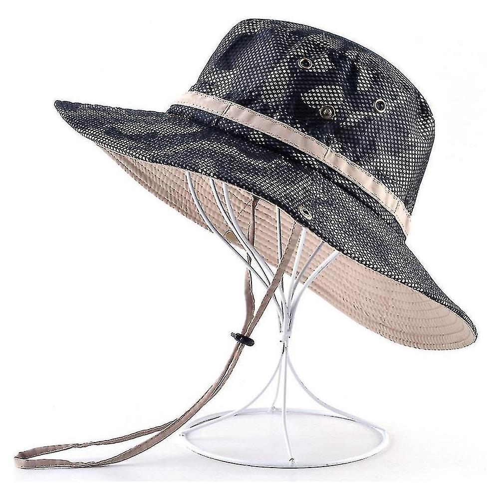 Cappello Da Sole Donna HAPEE, Tesa Larga 4-4.5", Protezione UV 50+, Con Fiocco Decorativo - Per Spiaggia, Giardinaggio E Viaggi - 2