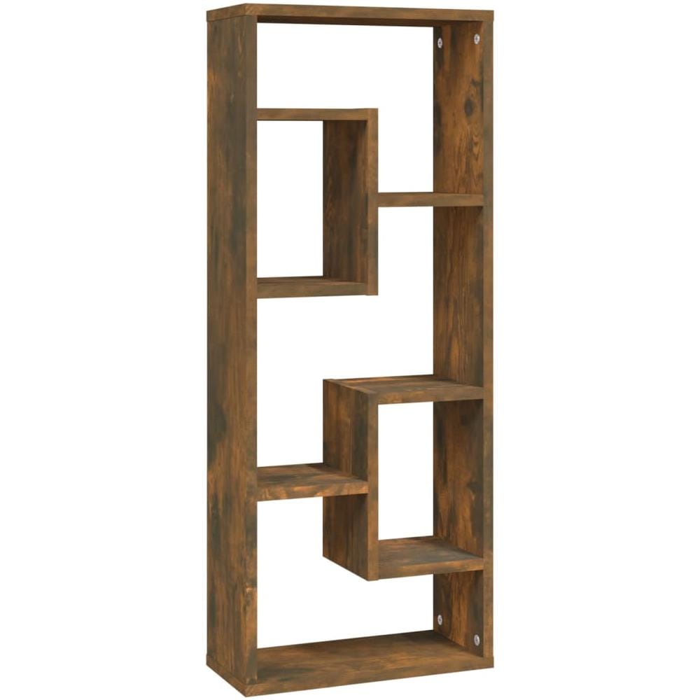 Mensola A Muro Rovere Fumo 36x16x90 Cm In Legno Multistrato - Foto 2