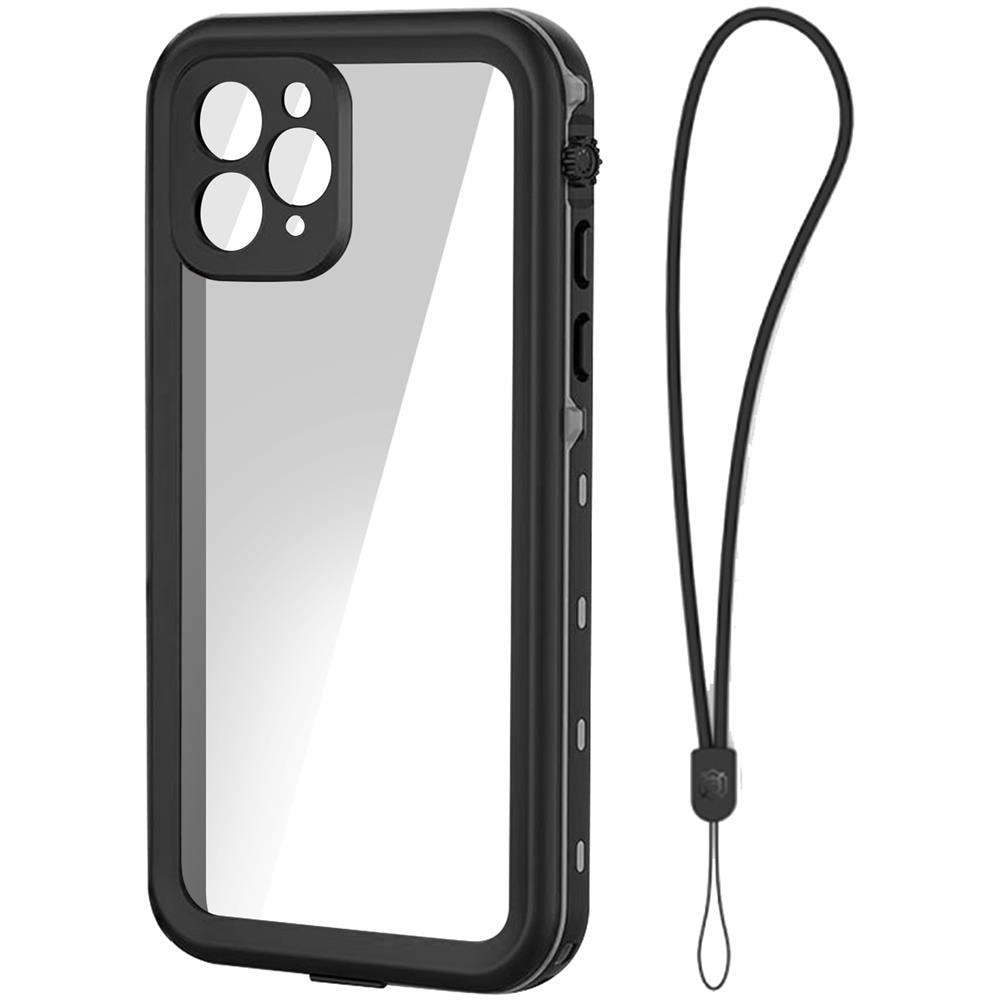Cover Completa Per Iphone 11 Pro Waterproof Bordo Nero - Foto 2