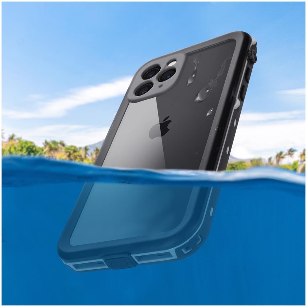 Cover Completa Per Iphone 11 Pro Waterproof Bordo Nero - Foto 5