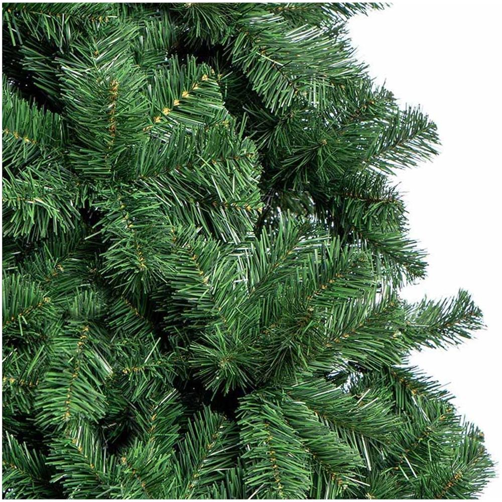 Albero Di Natale 210 Cm Gran Sasso Super Folto 1417 Rami Pino Verde Base A Croce - Foto 4
