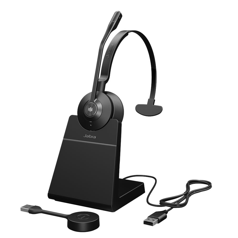 Cuffie Wireless con Microfono Engage 55 Mono USB-A con Base di Ricarica (CERTIFICATO MICROSOFT) - Foto 1