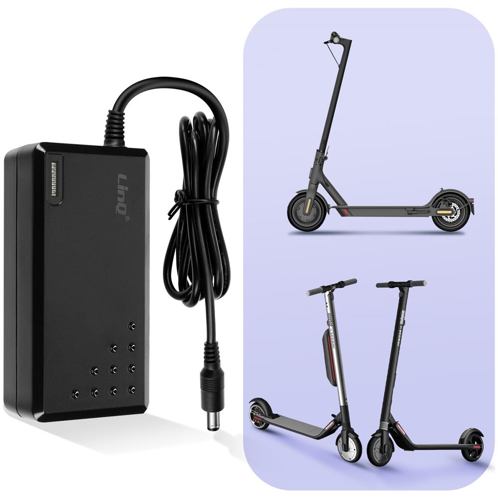 Caricatore Per Monopattino Ninebot 29,4v 2a Potenza 58.8w Dc 5.5 X 2,5mm - Foto 2