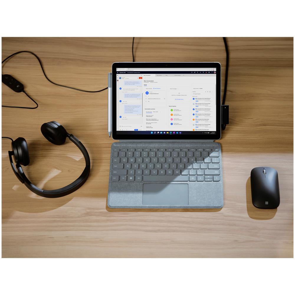 Modern USB-C Headset Auricolare Cablato A Padiglione Ufficio USB tipo-C Nero - Foto 7