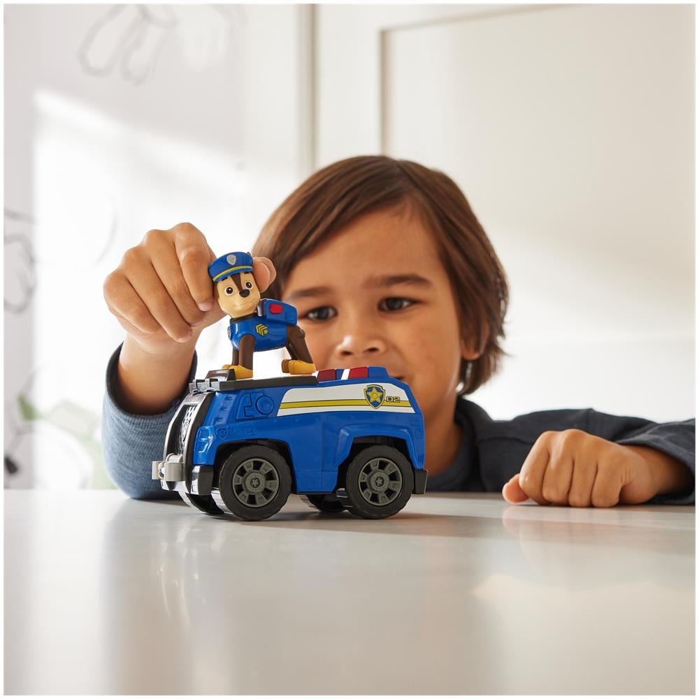 PAW Patrol, Macchina della Polizia di Chase, Veicolo e Personaggio Chase, Giochi Bambini, 3+ anni - Foto 2