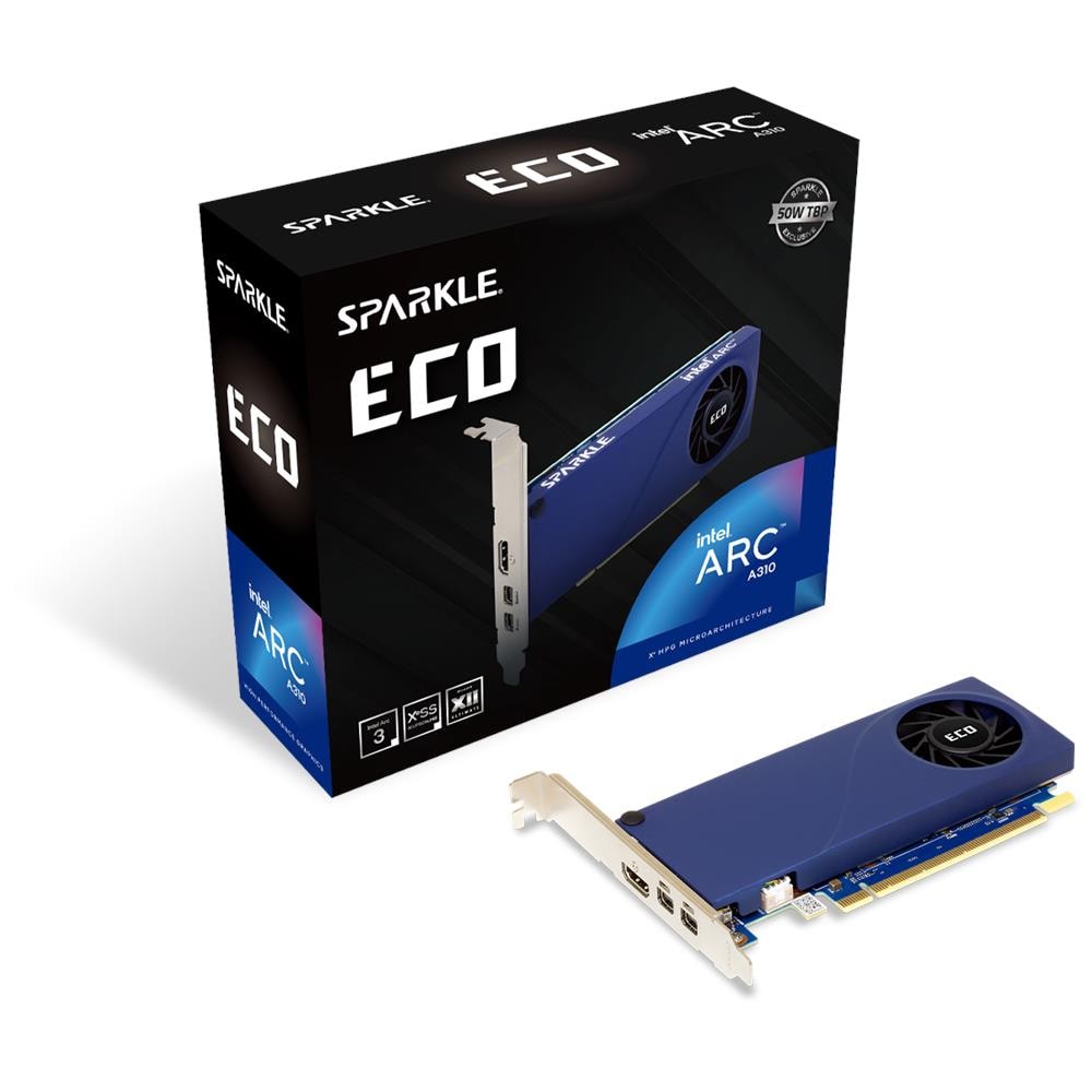 SA310C-4G Intel Arc A310 4 GB GDDR6 - Foto 5