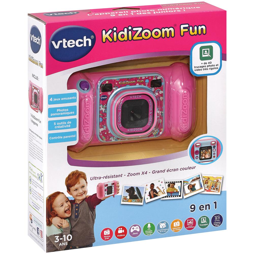 Fotocamera per Bambini KidiZoom Fun 9 in1 Colore Rosa - Foto 6