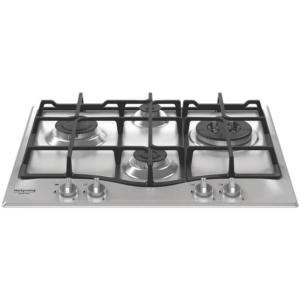 PCN 641 T /IX /HA Piano Cottura a Gas 60 cm Inox 4 Fuochi Bruciatore Tripla Corona Griglie in Ghisa - Foto 1